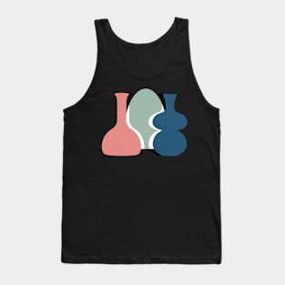 Minimalist Vases Colorful Tank Top